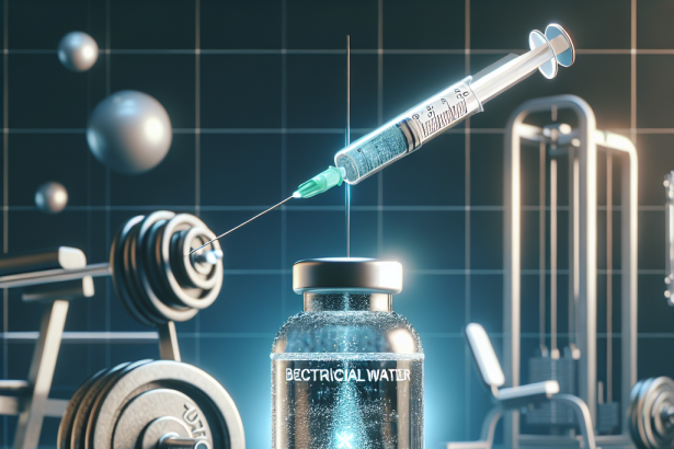 Acqua battericida per iniezioni: un modo innovativo per accelerare il recupero post-allenamento