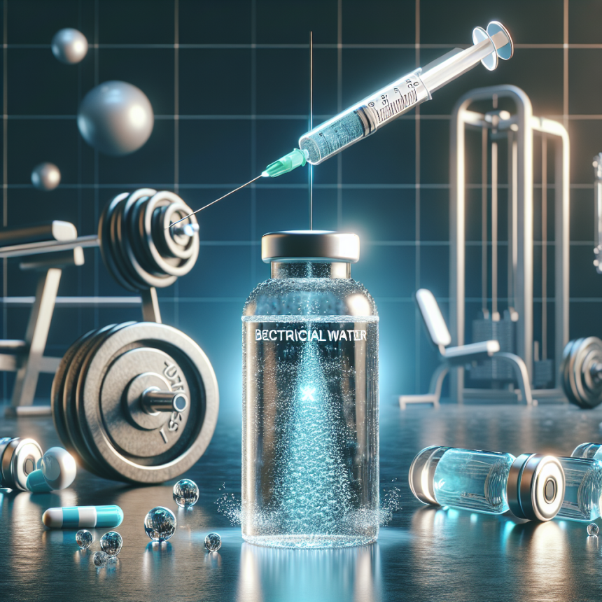Acqua battericida per iniezioni: un modo innovativo per accelerare il recupero post-allenamento