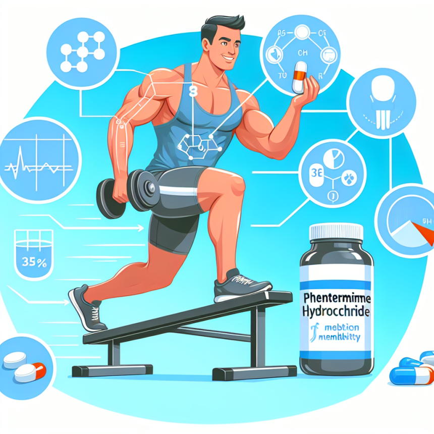 Come il Phentermine Hydrochloride influisce sul metabolismo durante l'attività fisica