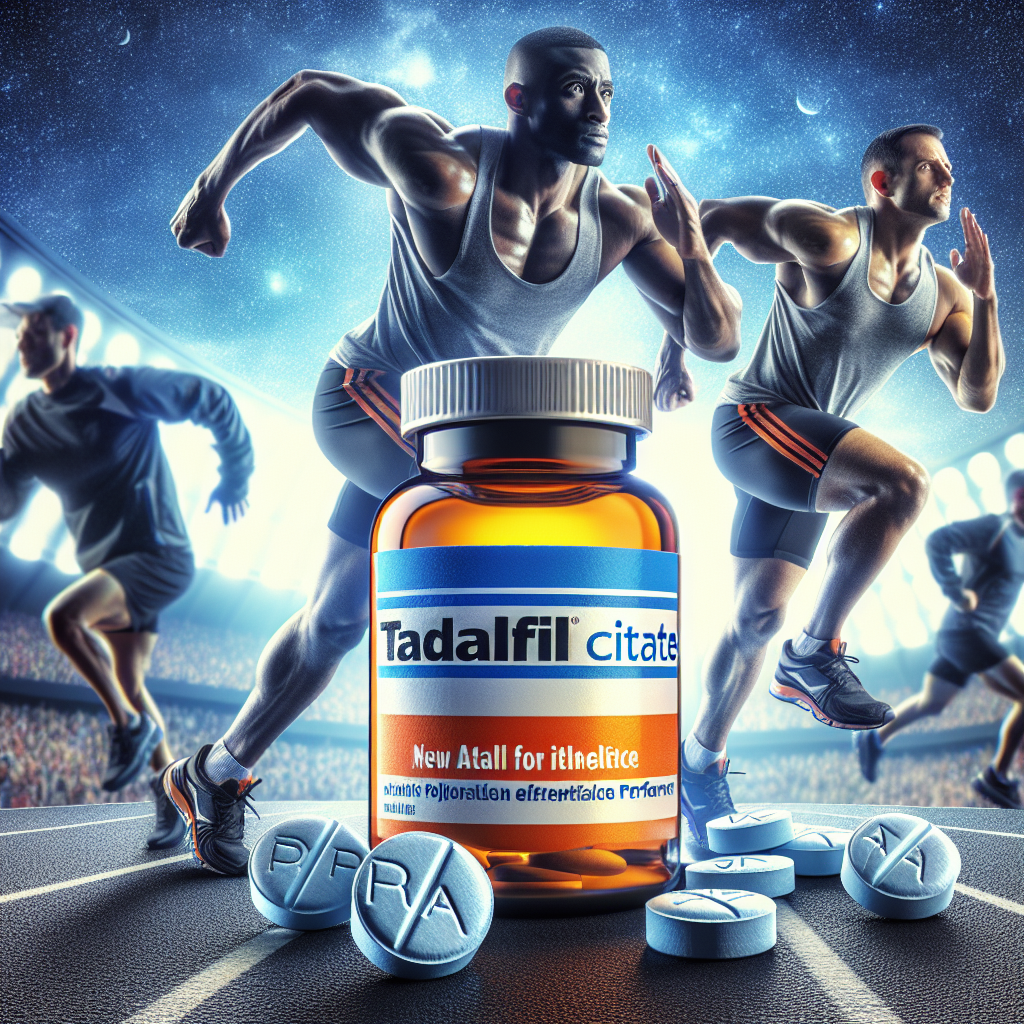 Tadalafil Citrate: il nuovo alleato per la performance sportiva