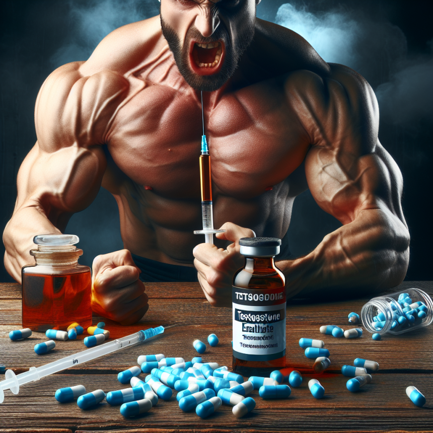 Testosterone Enantato: un'arma a doppio taglio nello sport
