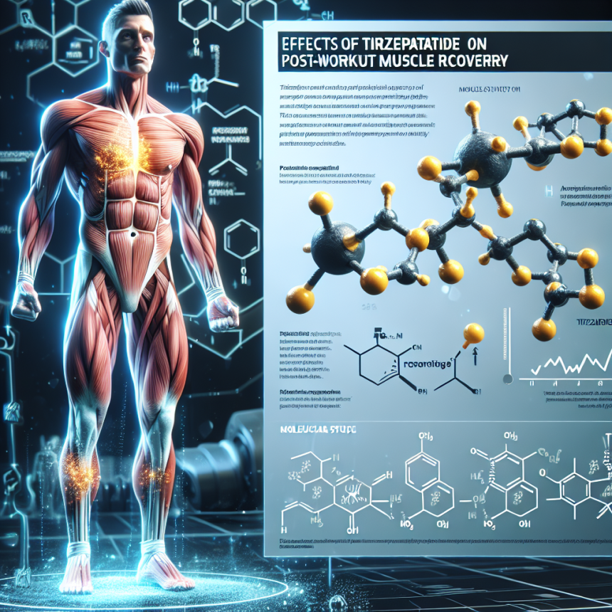 Tirzepatide e la sua influenza sul recupero muscolare post-allenamento